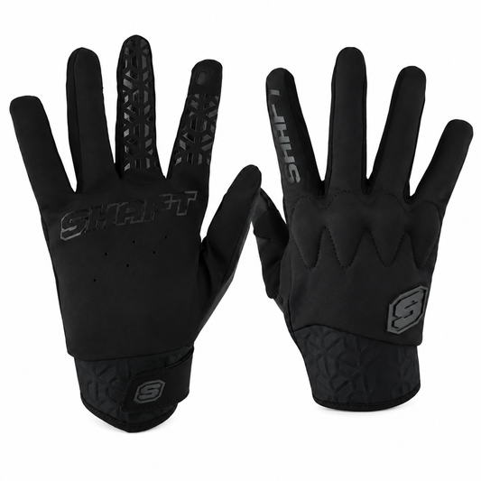 GUANTES DE PROTECCIÓN MOTO SHAFT DROID NEGRO