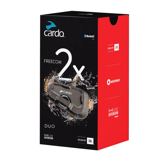 DÚO DE INTERCOMUNICADORES CARDO FREECOM 2X