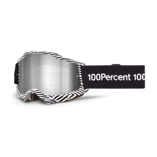 GOGGLES 100% ACCURI 2 SAMBA LENTE SILVER ESPEJO