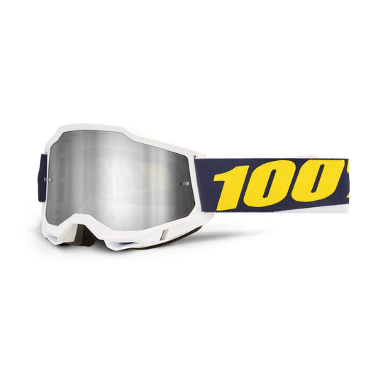 GOGGLES 100% ACCURI 2 TORC LENTE SILVER ESPEJO