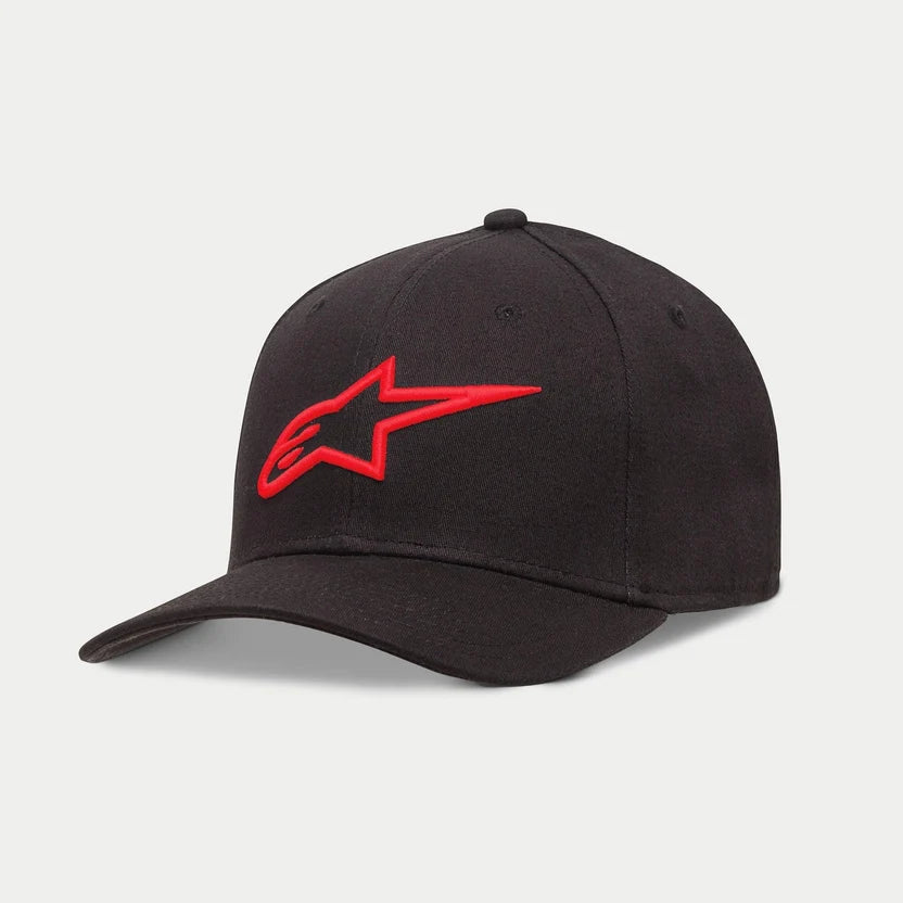 GORRA ALPINESTARS AGELESS NEGRO ROJO