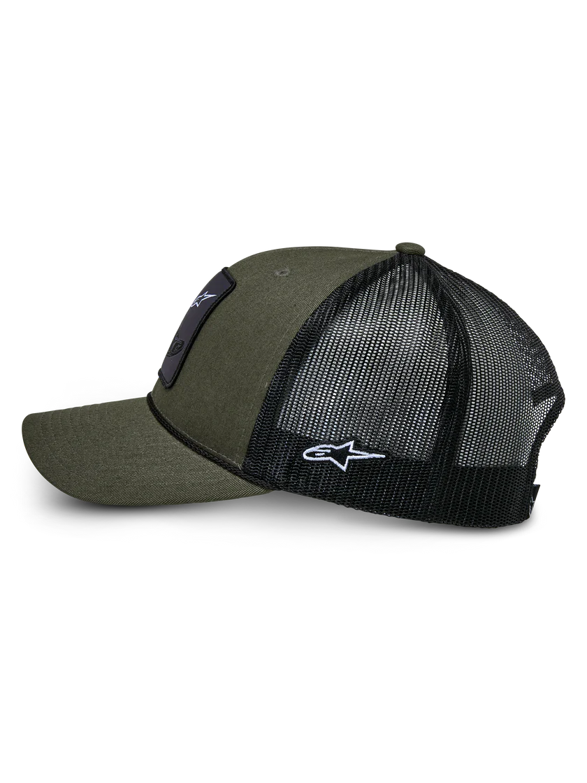 GORRA ALPINESTARS BOOTED TRUCKER VERDE