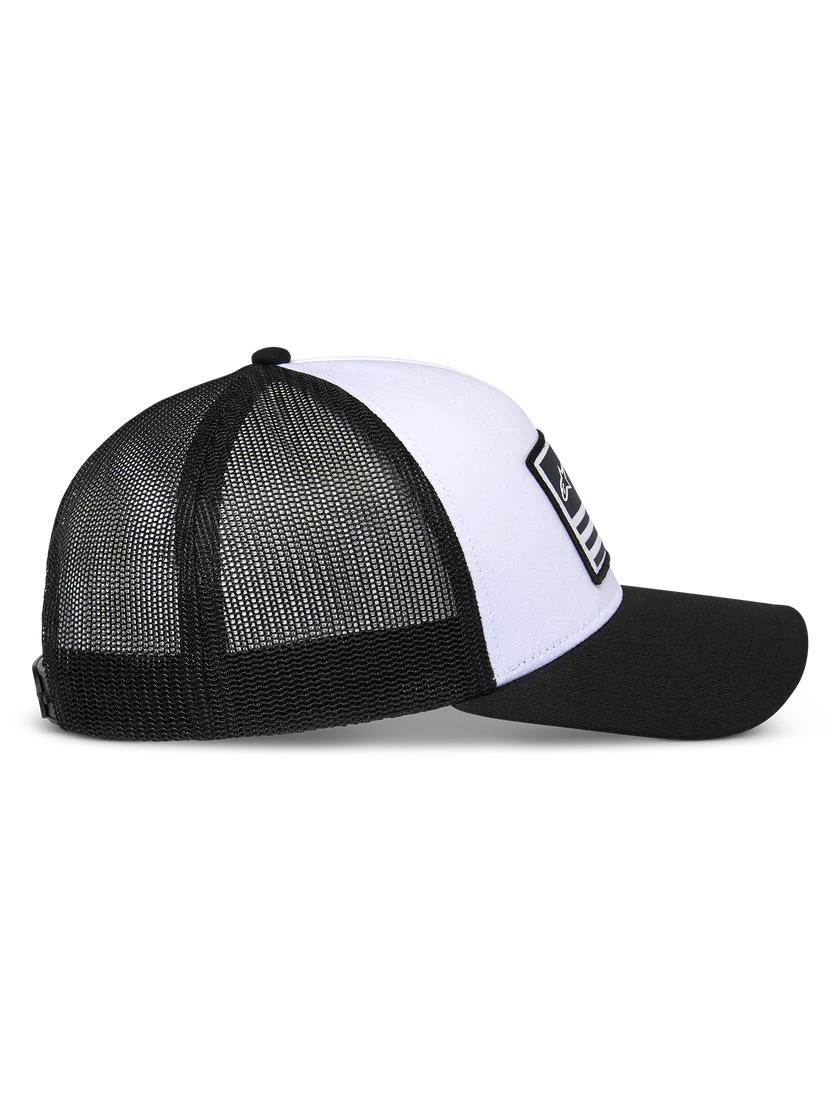 GORRA ALPINESTARS SNAPBACK FLAG BLANCO/NEGRO