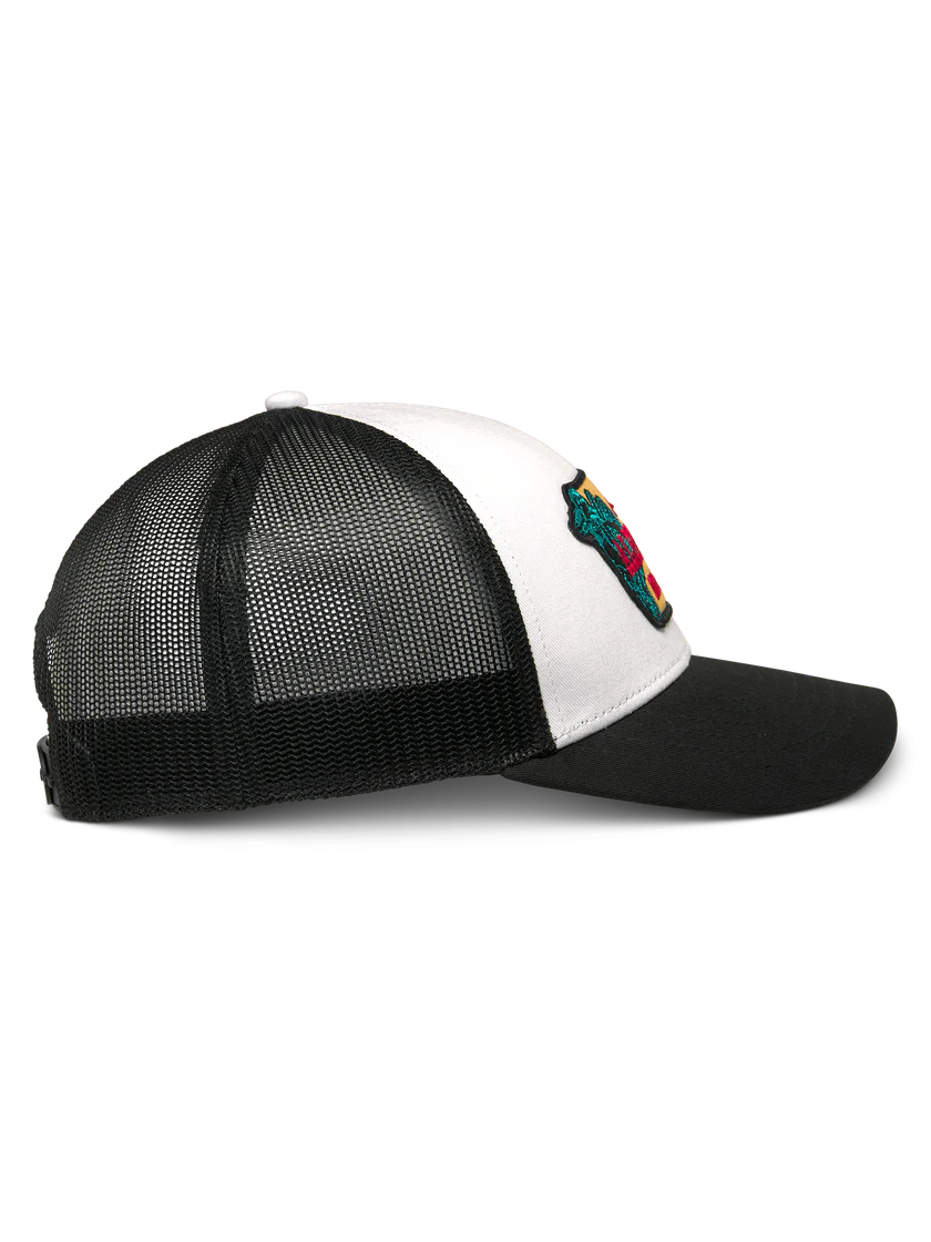 GORRA ALPINESTARS TRUCKER HARDWARE NEGRO BLANCO