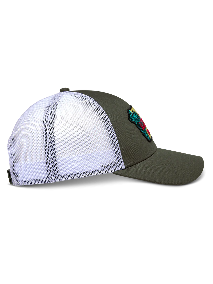 GORRA ALPINESTARS TRUCKER HARDWARE VERDE