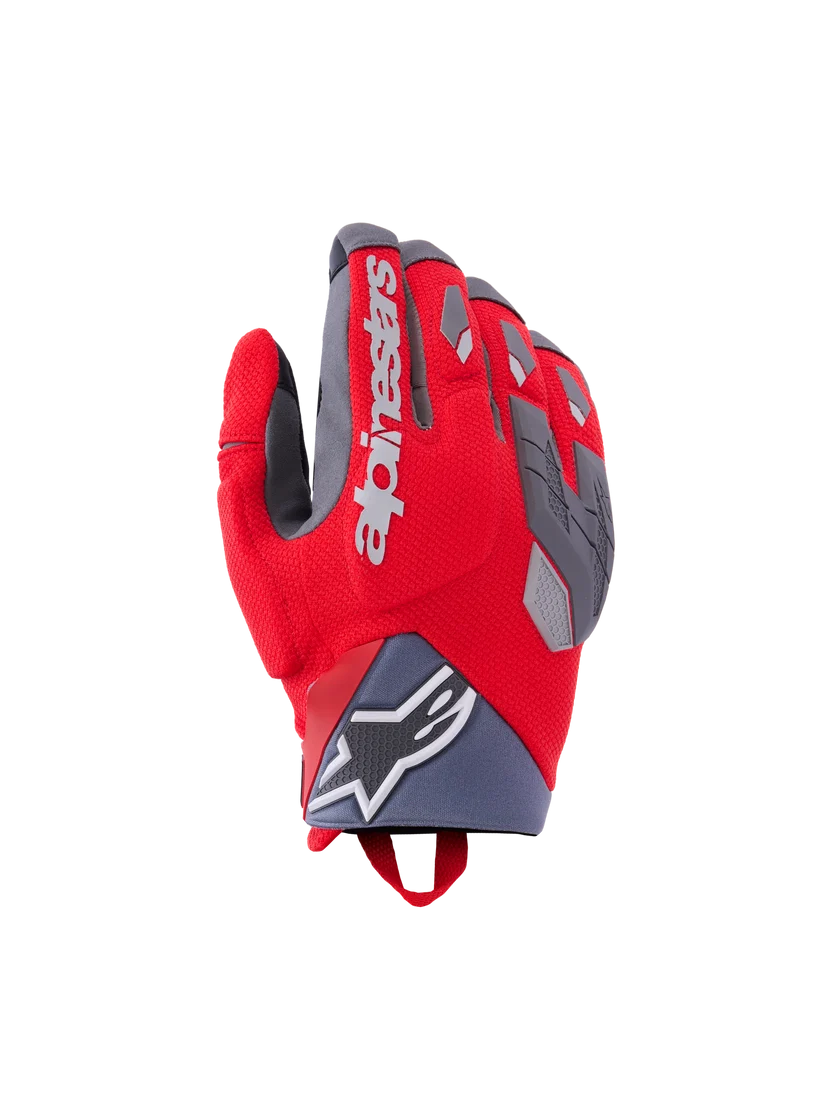 GUANTES ALPINESTARS DURACK ROJO GRIS