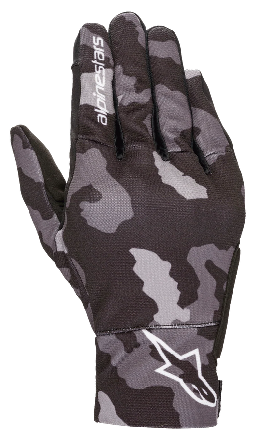 GUANTES ALPINESTARS REEF CAMUFLADOS NEGRO GRIS