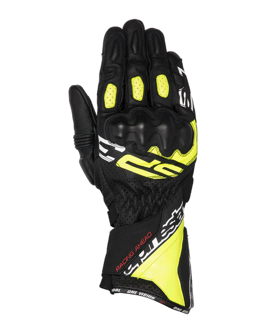 GUANTES ALPINESTARS SP-3 NEGRO AMARILLO