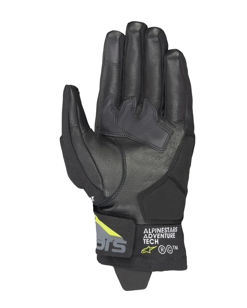 GUANTES IMPERMEABLES ALPINESTARS COROZAL V3 DRYSTAR NEGRO GRIS AMARILLO