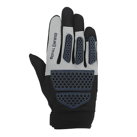 GUANTES ROYAL ENFIELD STREET ACE V2 AZUL GRIS