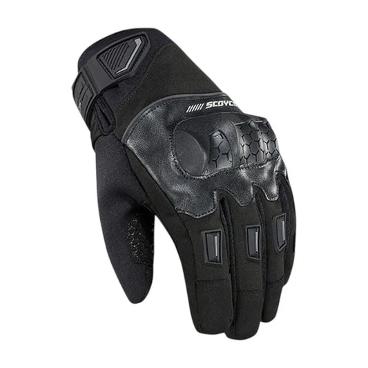 GUANTES SCOYCO MC192 WP NEGRO GRIS
