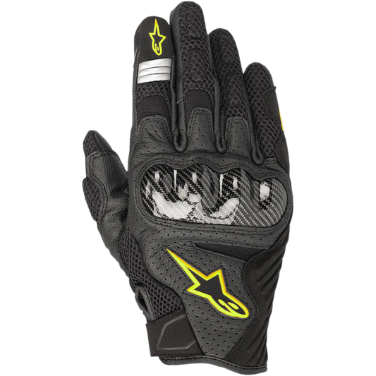 GUANTES ALPINESTARS SMX 1 AIR V2 NEGRO AMARILLO
