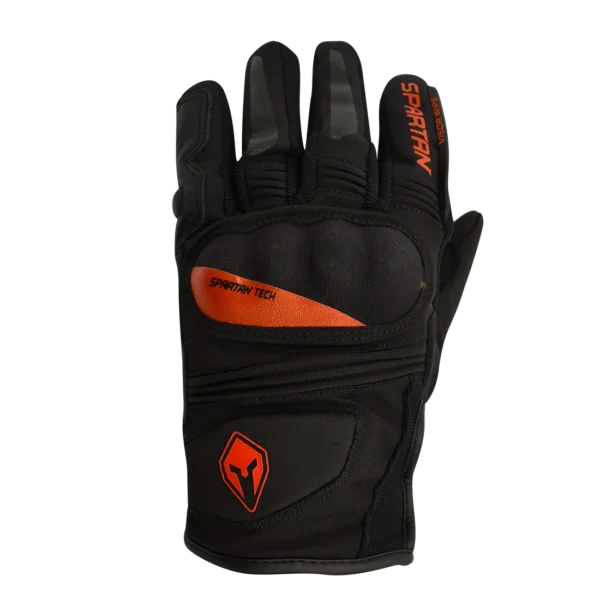 GUANTES PARA MOTO SPARTAN FIORE NEGRO ROJO