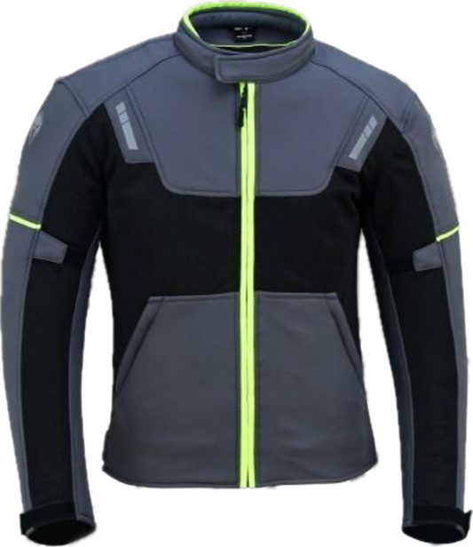 CHAQUETA SPARTAN LUCERNE MESH GRIS