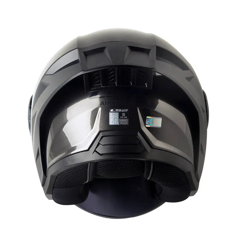 CASCO ABIERTO LS2 OF 616 AIRFLOW II JEANS TITANIUM