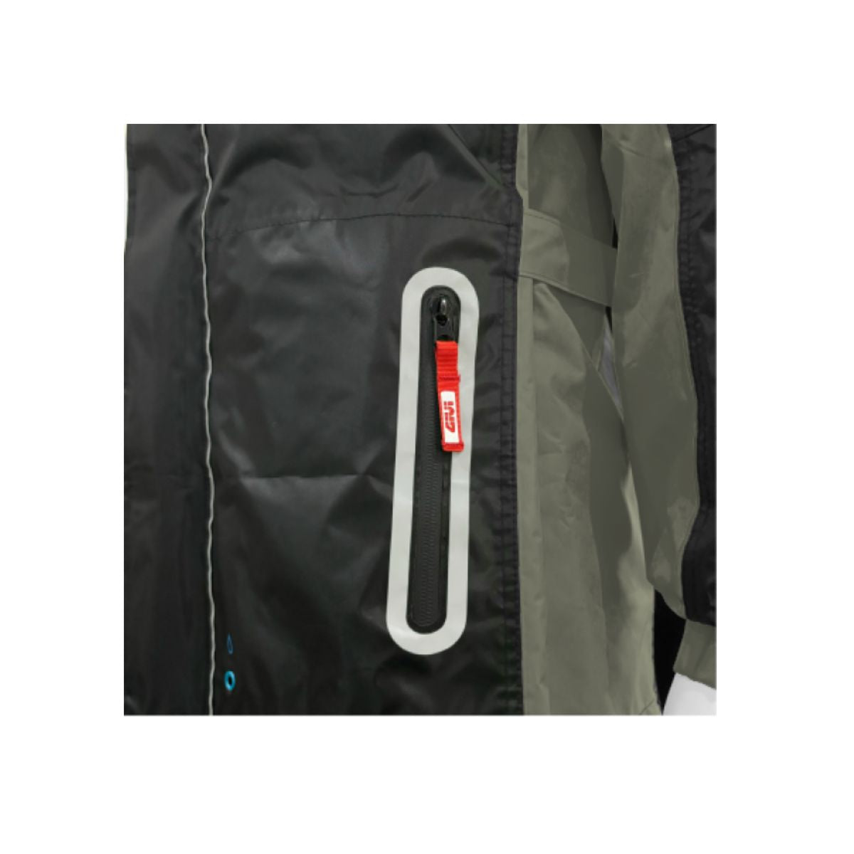 IMPERMEABLE GIVI ACQUARIDE 01 NEGRO VERDE