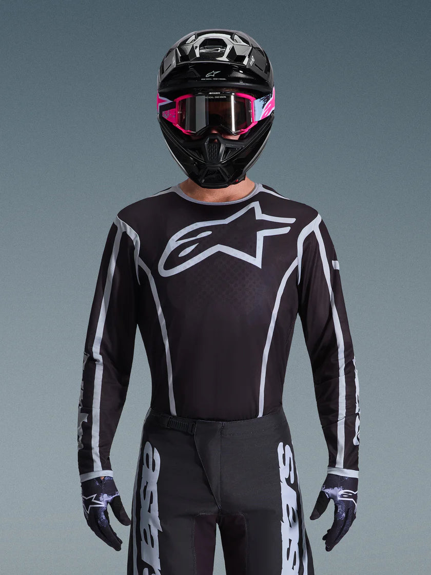 JERSEY ALPINESTARS FLUID APEX NEGRO/GRIS
