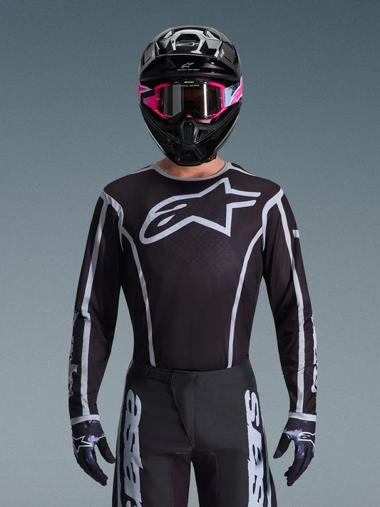 JERSEY ALPINESTARS FLUID APEX NEGRO/GRIS