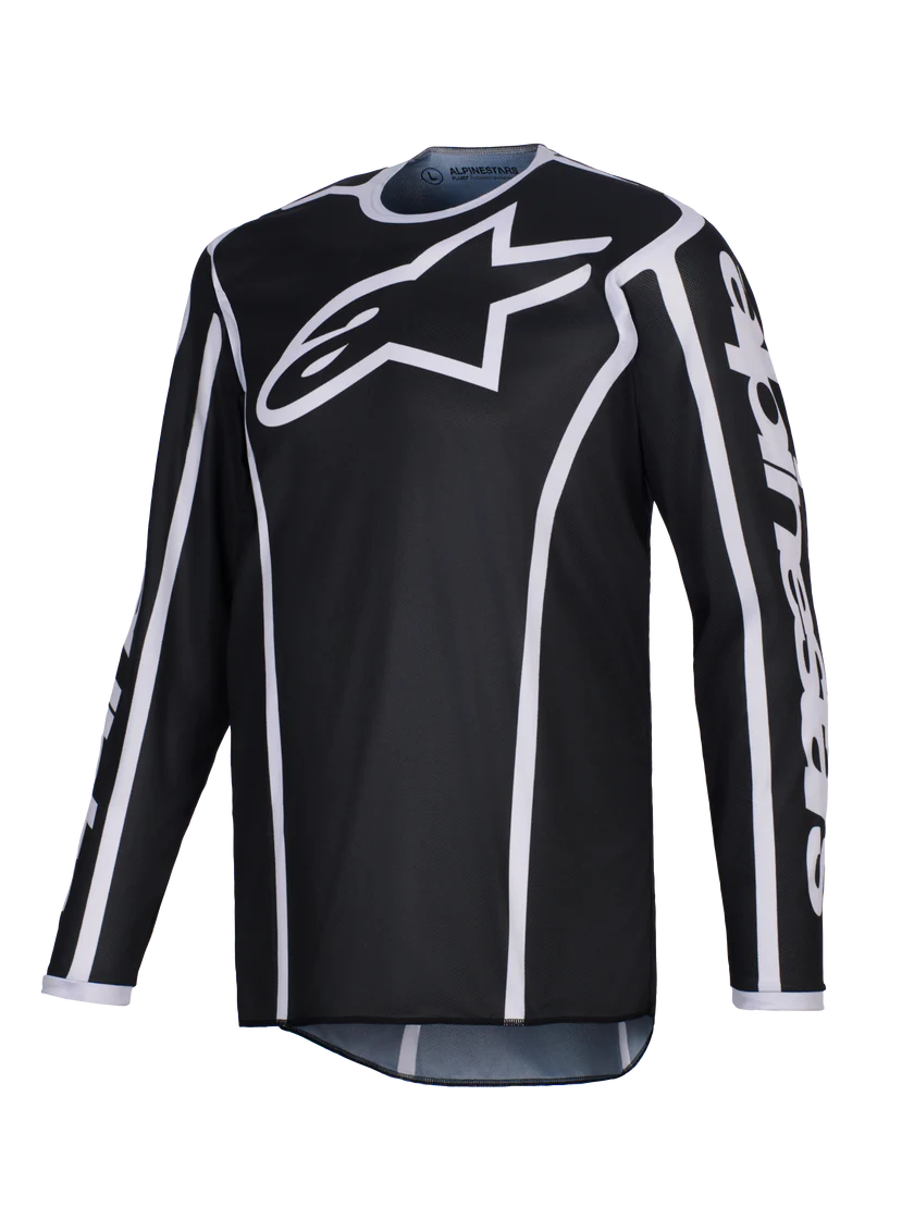 JERSEY ALPINESTARS FLUID APEX NEGRO/GRIS