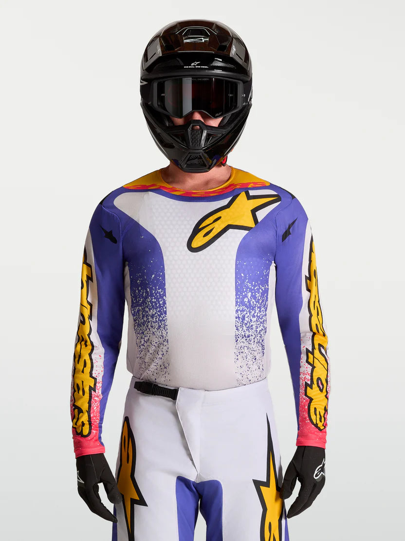 JERSEY ALPINESTARS FLUID DRAG BLANCO COLORES