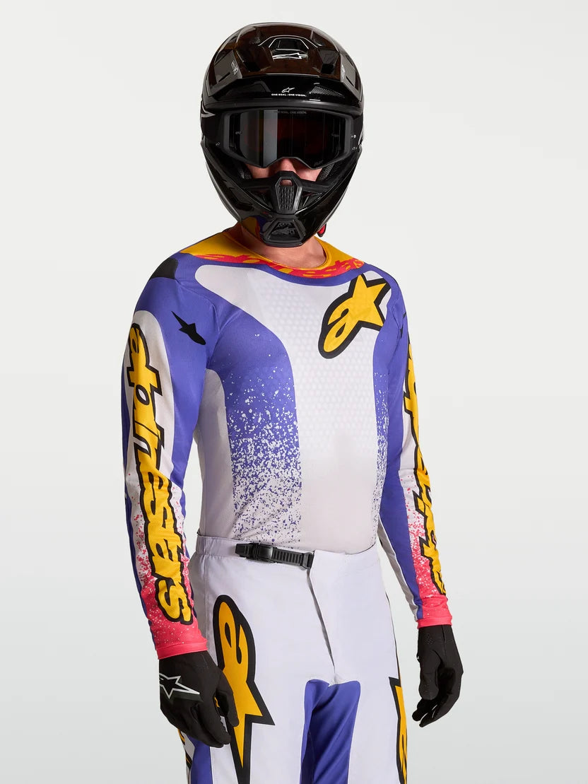 JERSEY ALPINESTARS FLUID DRAG BLANCO COLORES