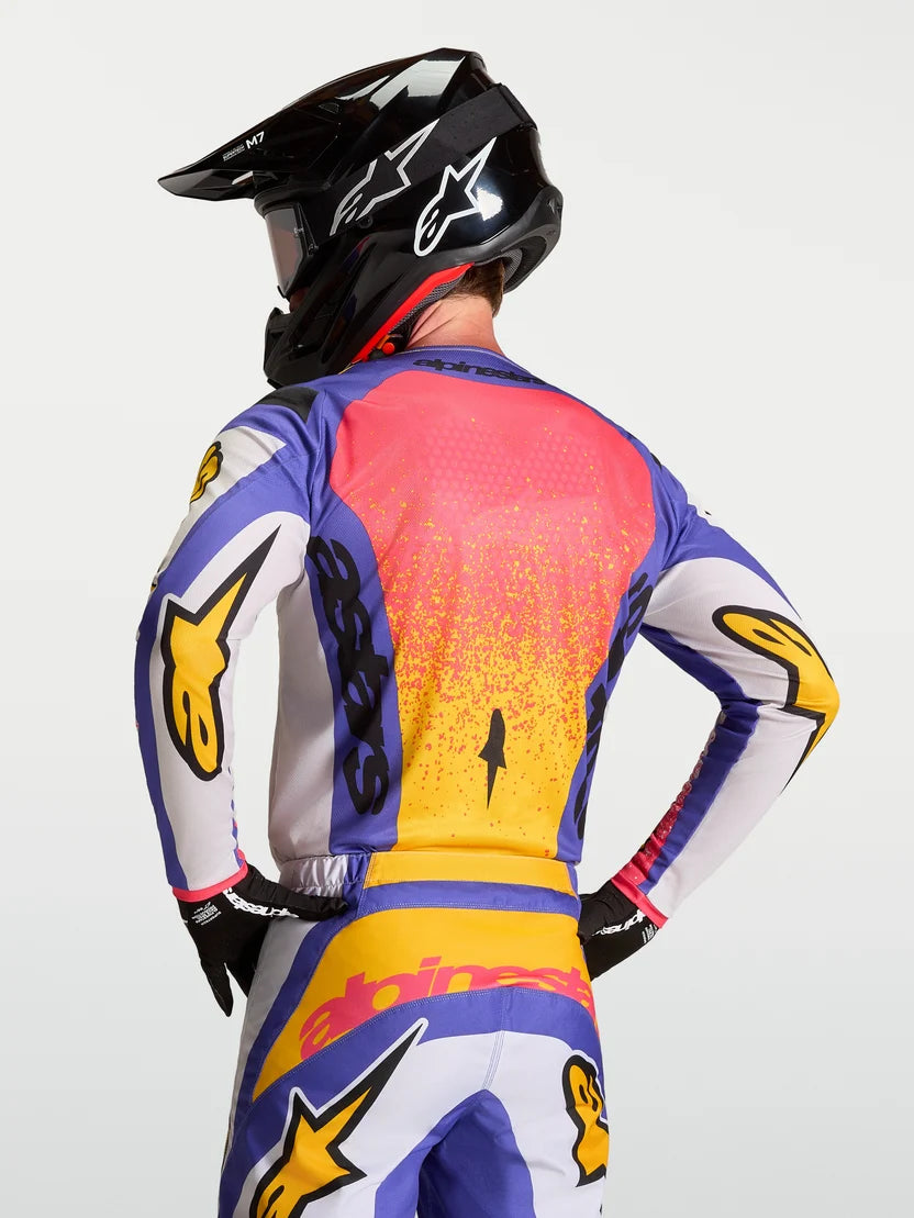 JERSEY ALPINESTARS FLUID DRAG BLANCO COLORES