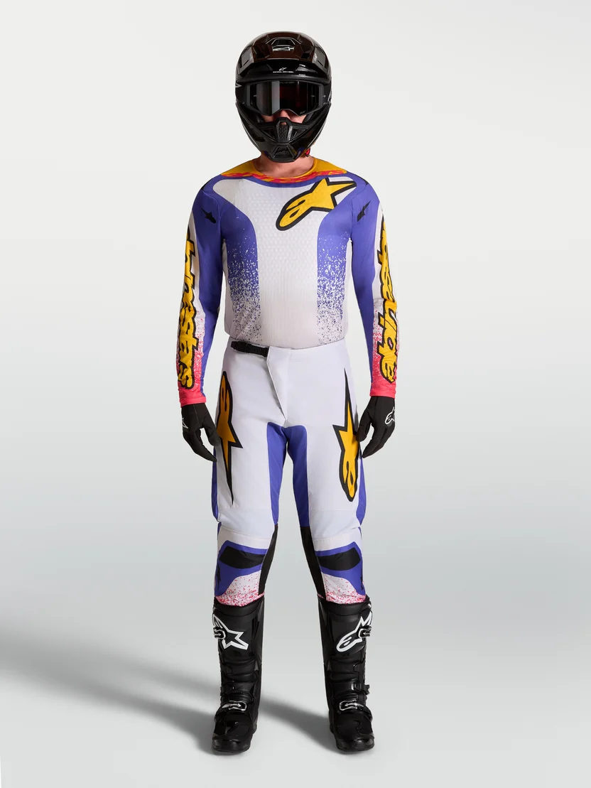 JERSEY ALPINESTARS FLUID DRAG BLANCO COLORES
