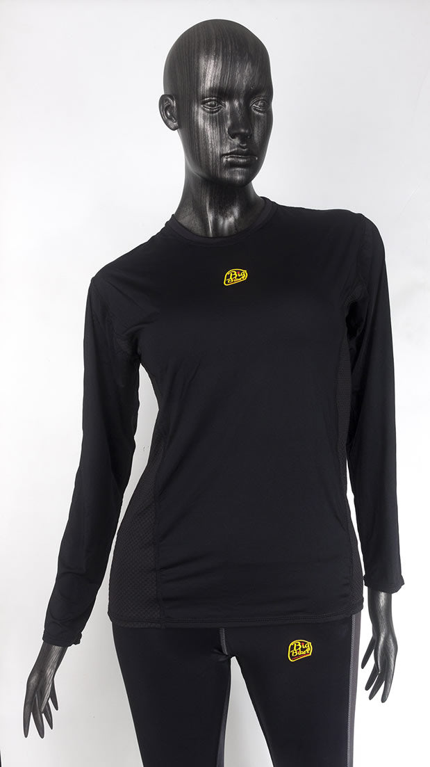 JERSEY PRIMERA PIEL BIG BIKER NEGRO DAMA