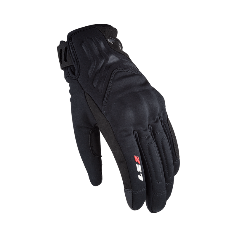 GUANTES LS2 JET 2 IMPERMEABLES DAMA NEGRO