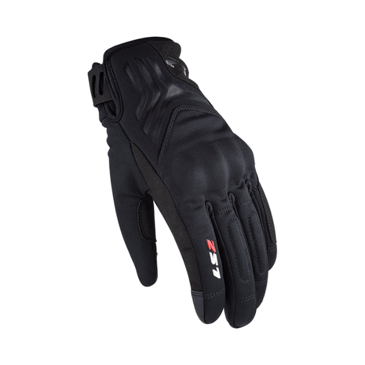 GUANTES LS2 JET 2 IMPERMEABLES DAMA NEGRO
