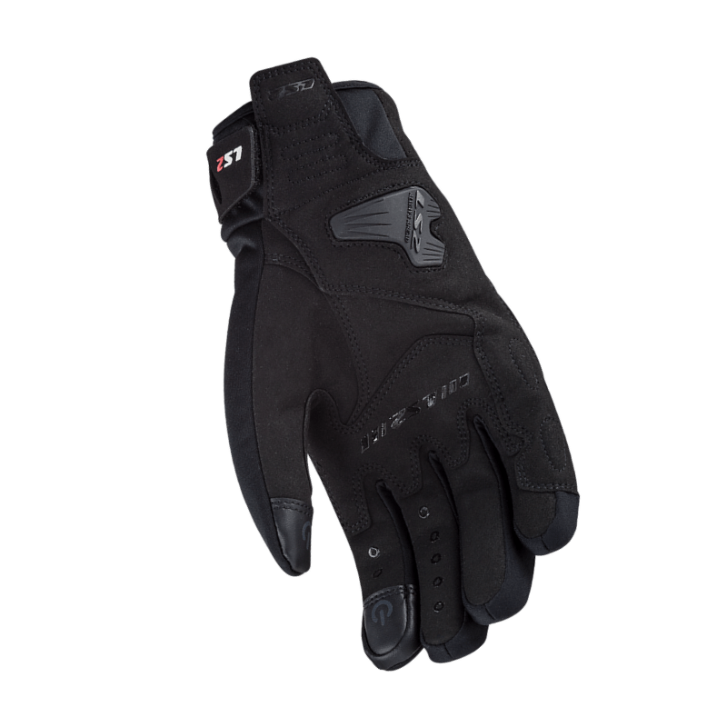 GUANTES LS2 JET 2 IMPERMEABLES DAMA NEGRO