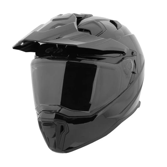 CASCO MULTIPROPOSITO JOE ROCKET RKT 400 SERIES NEGRO BRILLANTE VISOR TRANSPARENTE