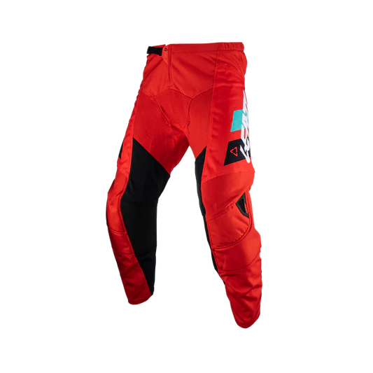 PANTALON DE MOTOCROSS ROJO LEATT PARA NIÑO