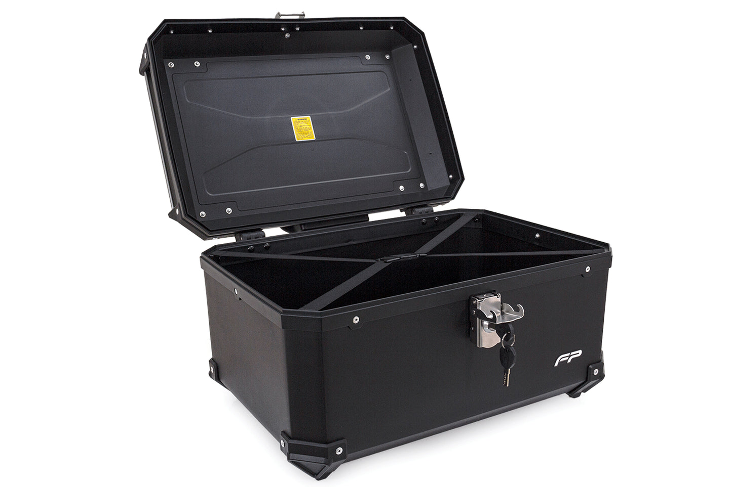 MALETERO FP MAVERICK NEGRO DE 60 LITROS POLIPROPILENO (DOS CASCOS) OFERTA