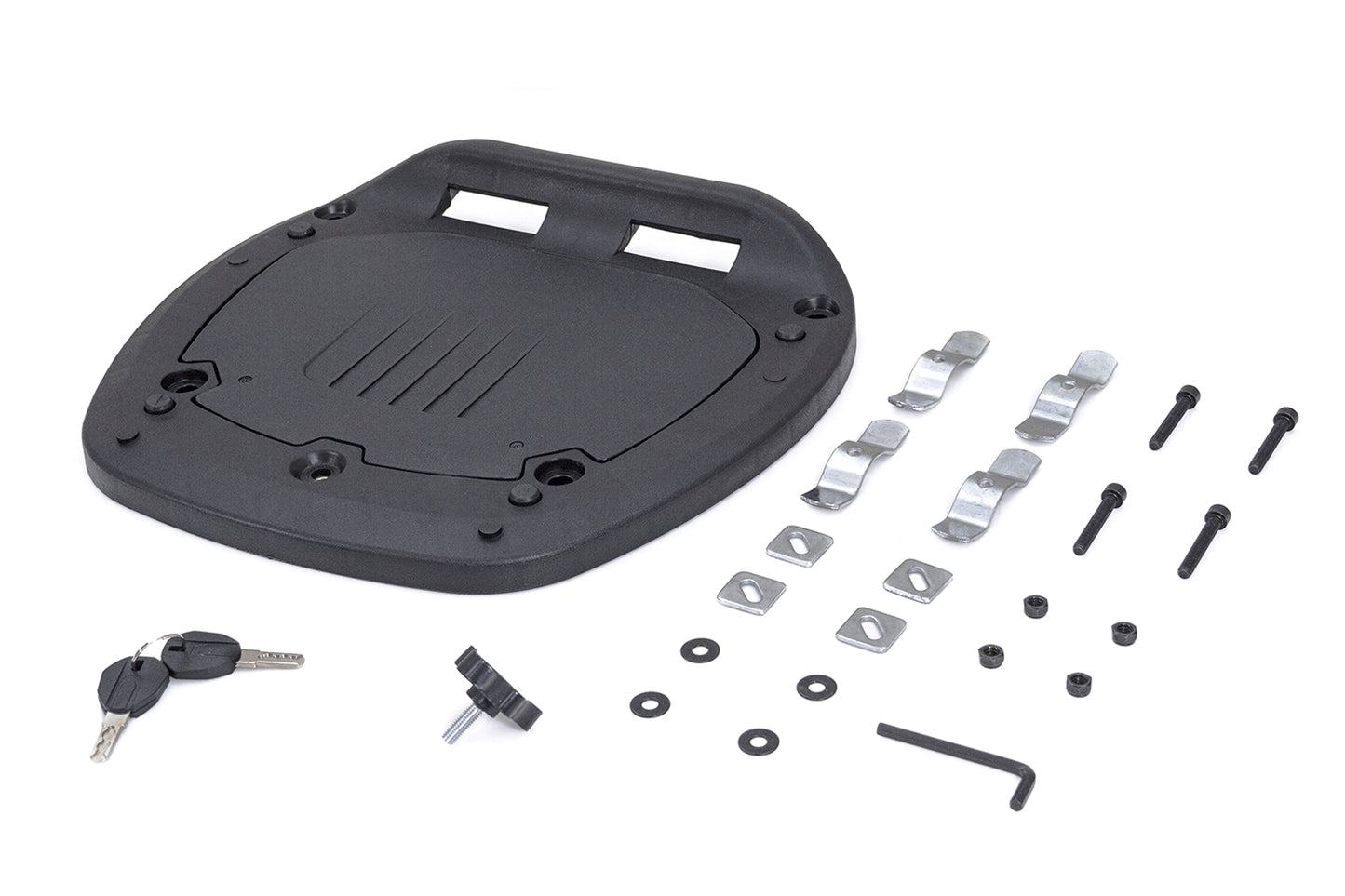 MALETERO FP MAVERICK NEGRO DE 60 LITROS POLIPROPILENO (DOS CASCOS) OFERTA