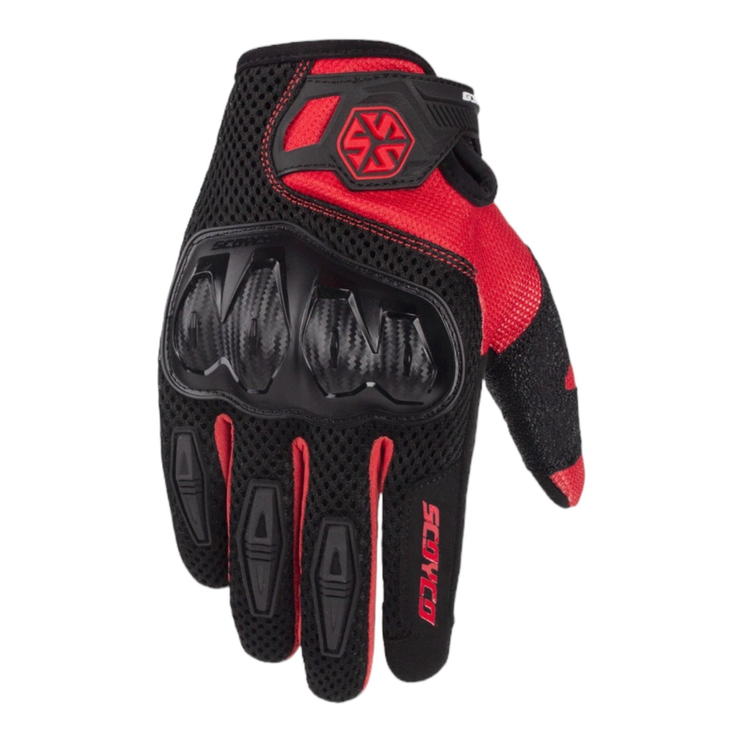 GUANTES SCOYCO MC 151 ROJO