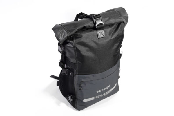 MORRAL IMPERMEABLE DE DOBLE CAPA VETROX DE 26 LITROS GRIS