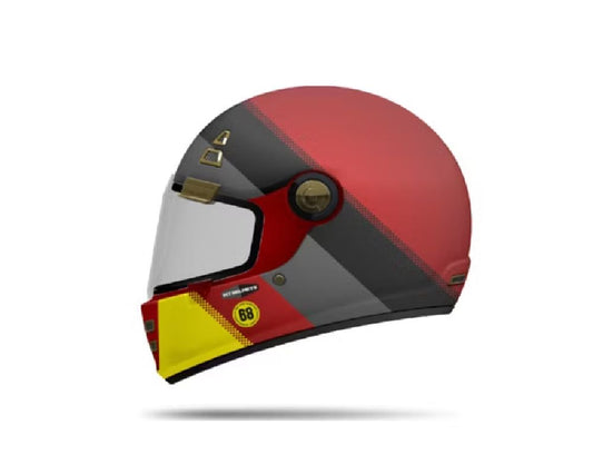 CASCO MT JARAMA FACTORY A5 ROJO MATE