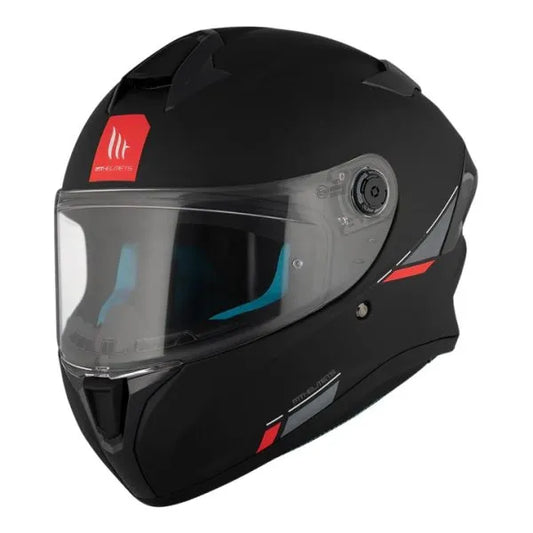 CASCO MT TARGO S SOLID A1 NEGRO MATE