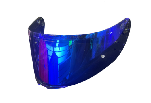 VISOR REPLICA COLOR AZUL IRIDIUM PARA MT THUNDER 4 SV- MT STINGER 2- MT BRAKER SV