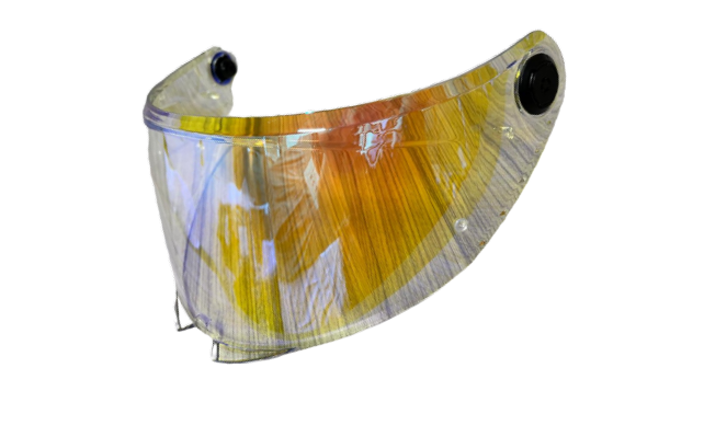 VISOR REPLICA COLOR ROJO TRASLUCIDO PARA MT TARGO S - REVENGE