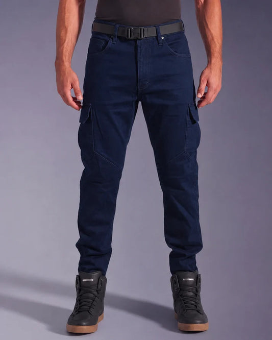 PANTALON UNISEX DE PROTECCIÓN BOOGA JEAN CARGO AZUL OSCURO