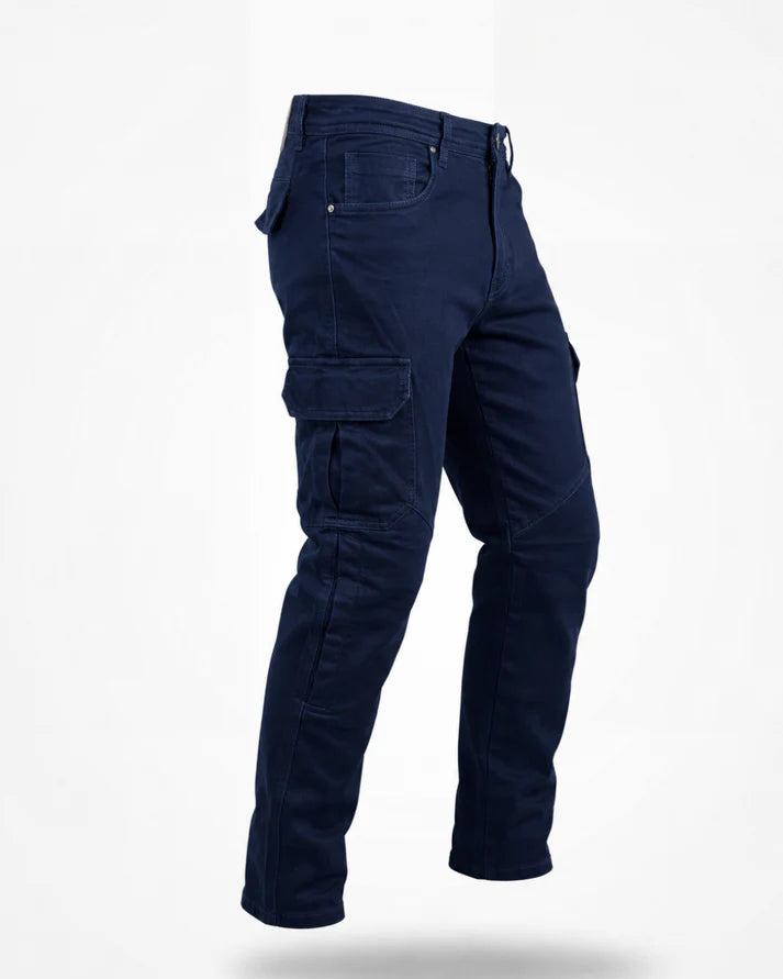 PANTALON CARGO UNISEX DE PROTECCIÓN BOOGA JEAN URBANGUARD X AZUL OSCURO