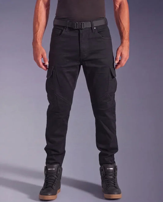 PANTALON UNISEX DE PROTECCIÓN BOOGA JEAN CARGO NEGRO