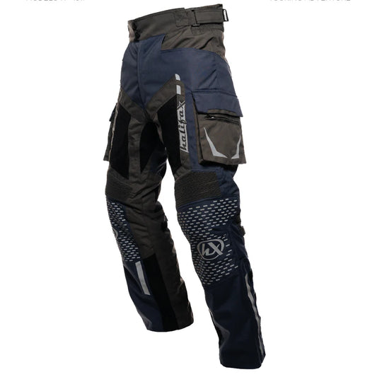 PANTALÓN DE PROTECCIÓN UNISEX HALIFAX MODELO H GRIS/AZUL