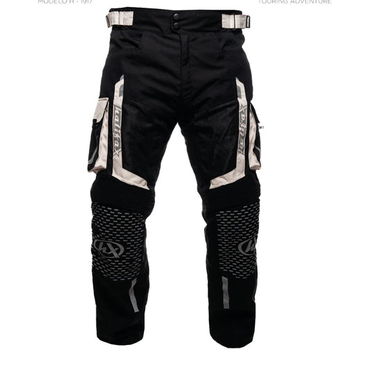 PANTALÓN DE PROTECCIÓN UNISEX HALIFAX MODELO H NEGRO/BEIGE