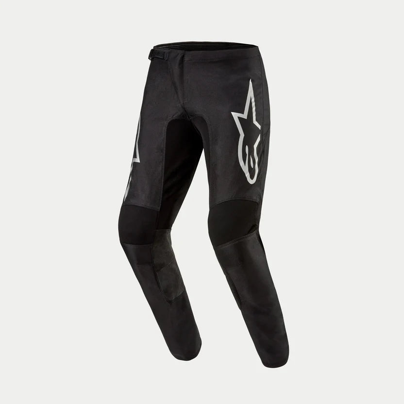 PANTALON MOTOCROSS ALPINESTARS FLUID GRAPHITE NEGRO PLATEADO