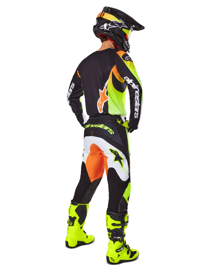 PANTALON MOTOCROSS ALPINESTARS FLUID WURX AMARILLO NEGRO
