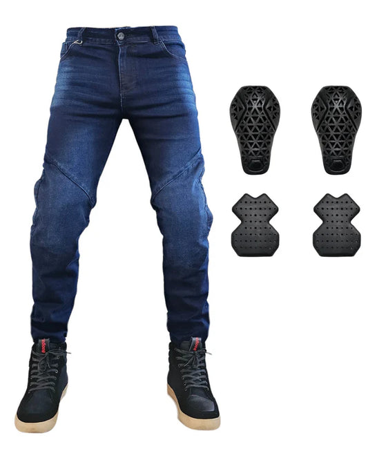 PANTALON UNISEX DE PROTECCIÓN BOOGA JEAN URBANGUARD X AZUL