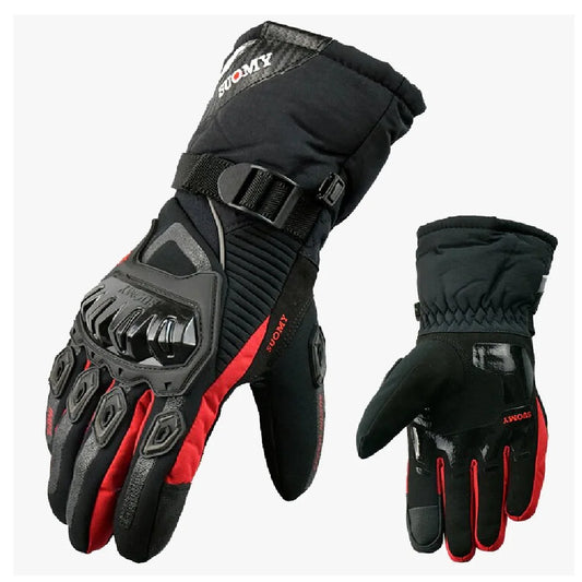 GUANTES SUOMY IMPERMEABLES ROJOS